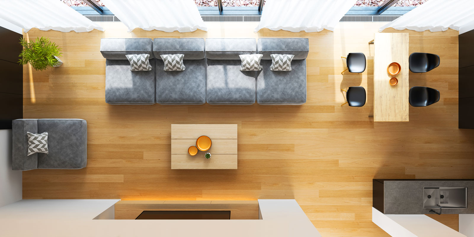 Studio, One Bedroom